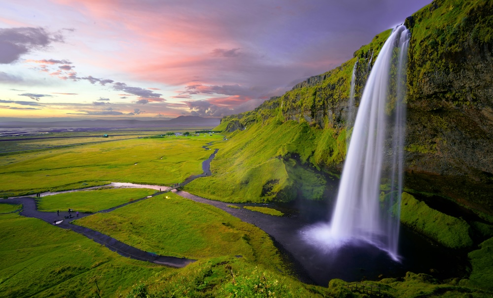 Seljalandsfoss, IJsland natuur