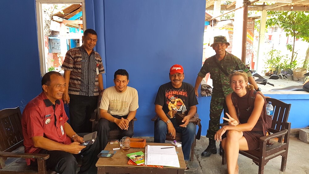 Semarang locals gastenboek