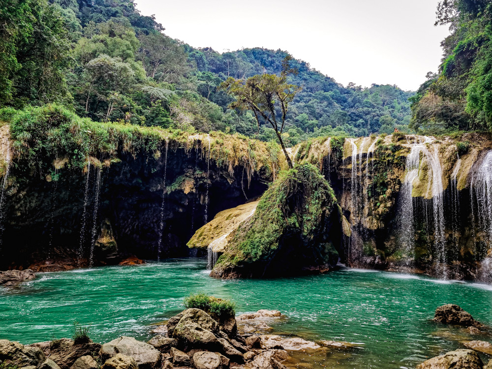 Semuc Champey waterfalls