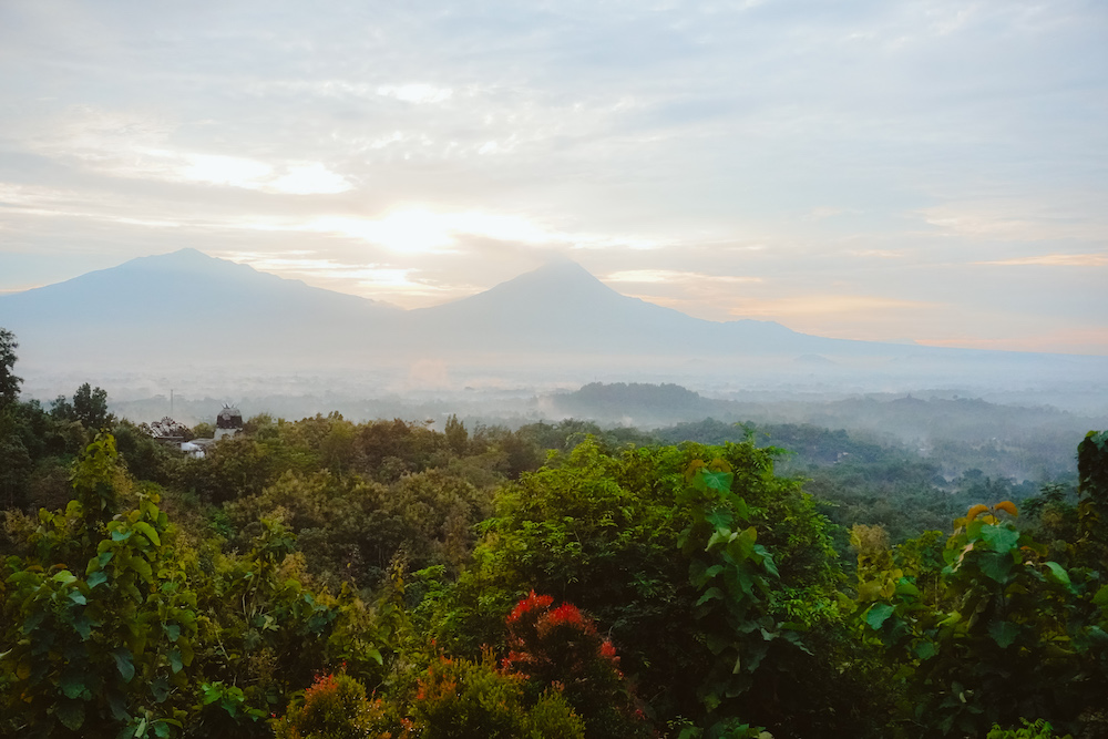 Setumbu Hill zonsopkomst