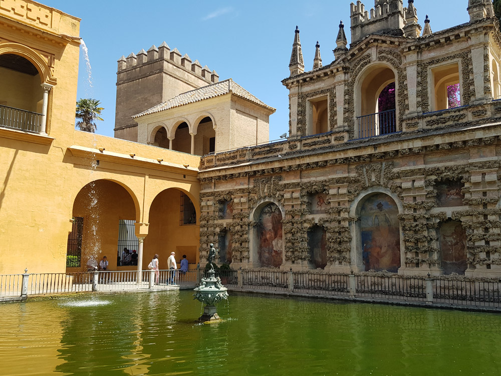 Sevilla alcázar of seville