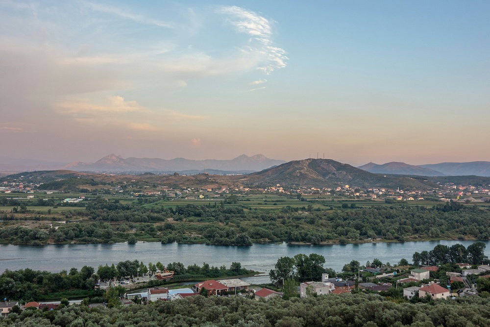 Shkroder, natuur Albanië