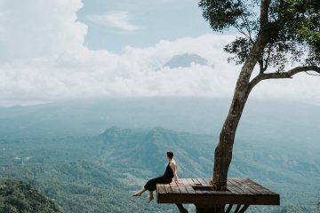 Sidemen, uitkijkpunten Mount Agung