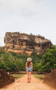 Sigiriya Sri Lanka entree