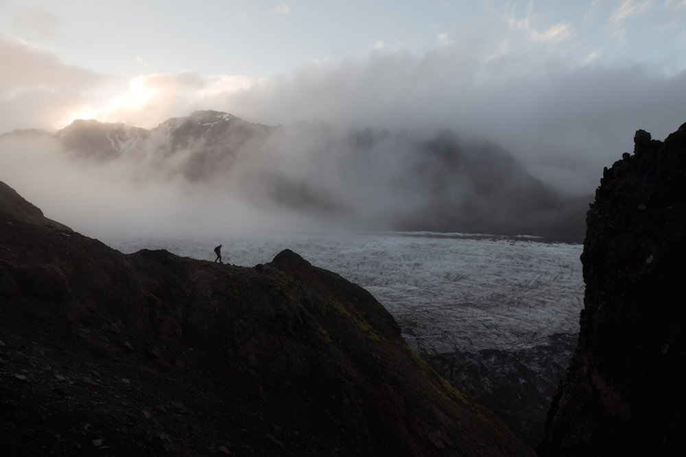 Skaftafell ijsland Vatnajökull gletsjer