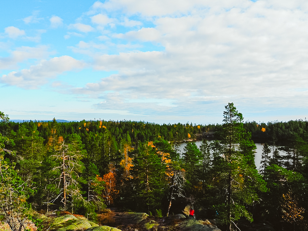 Slattdalsberget uitzicht