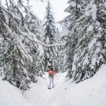 Sneeuwwandelen in oost tirol