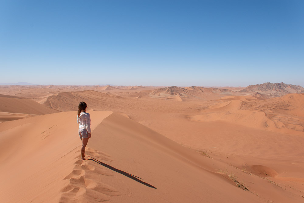 wandeling naar big daddy sossusvlei