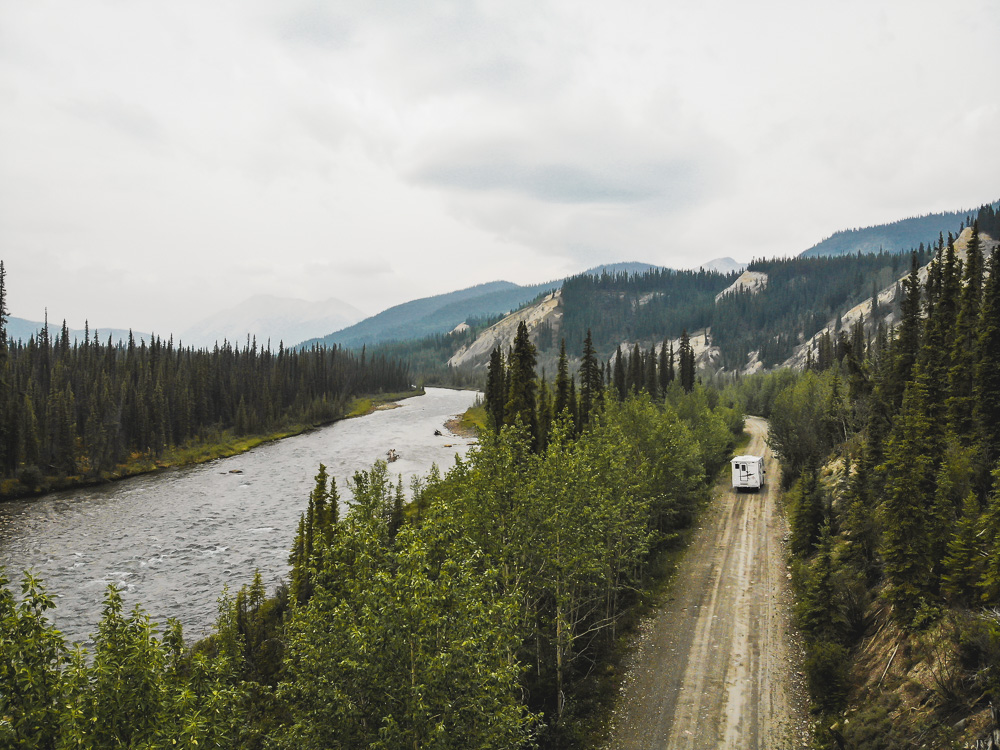 South Canol Road in Yukon 