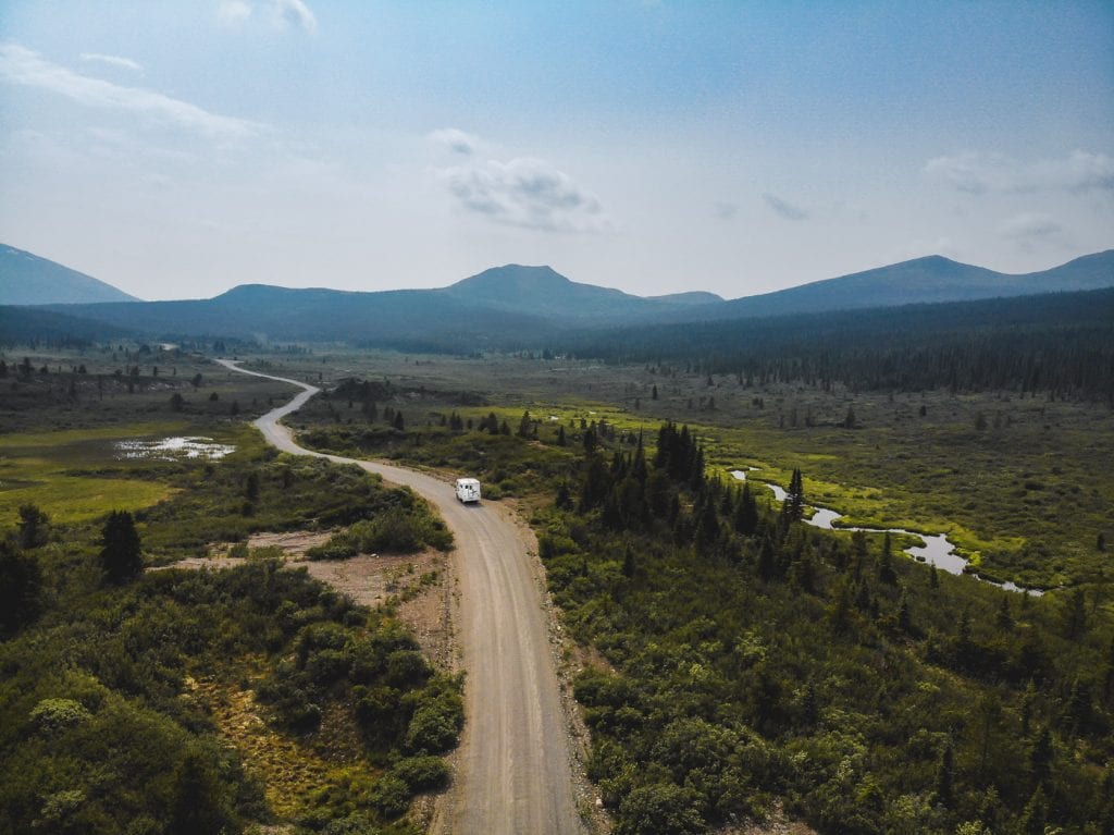 South canol road Yukon Canada