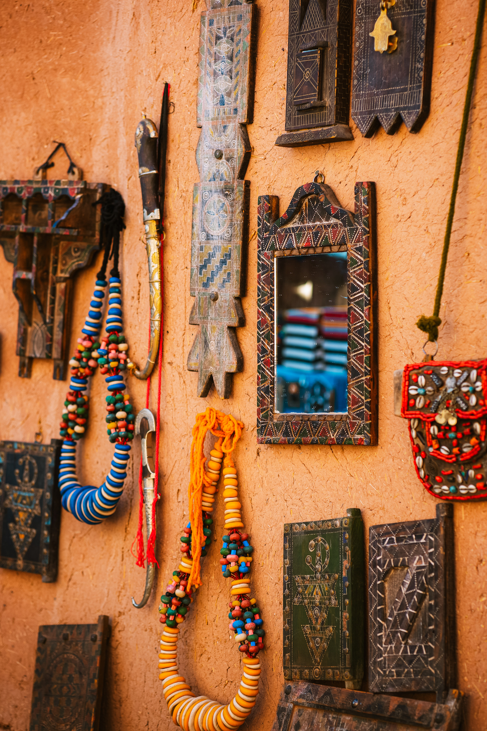 Souvenirs in Ait Ben Haddou