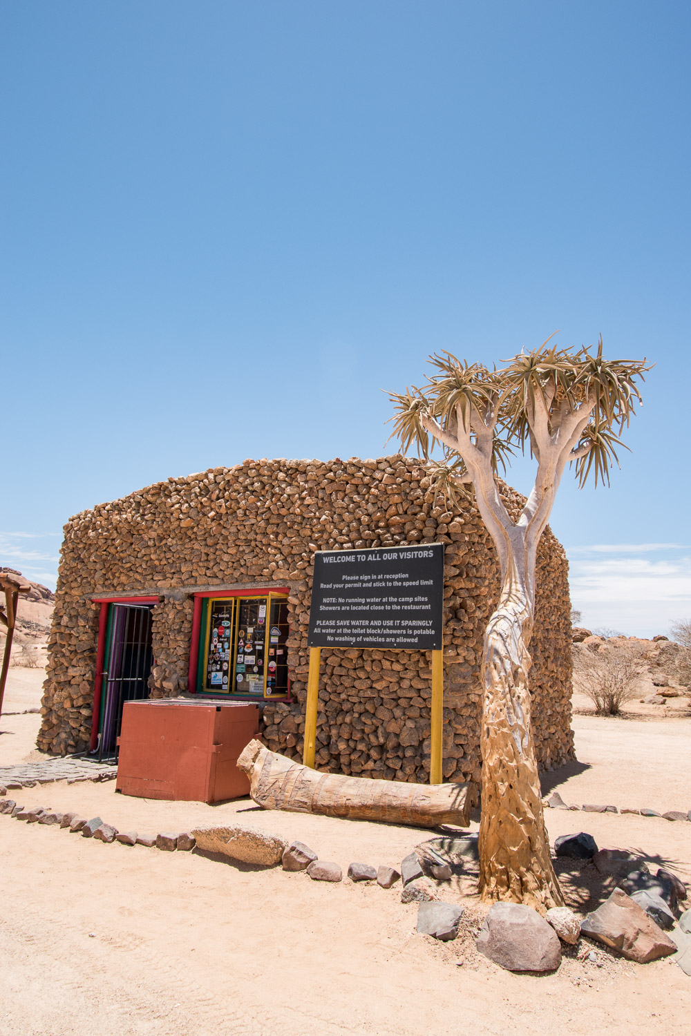 Spitzkoppe receptie entry