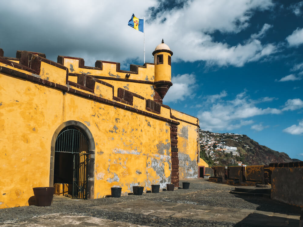 St. Tiago fortress madeira