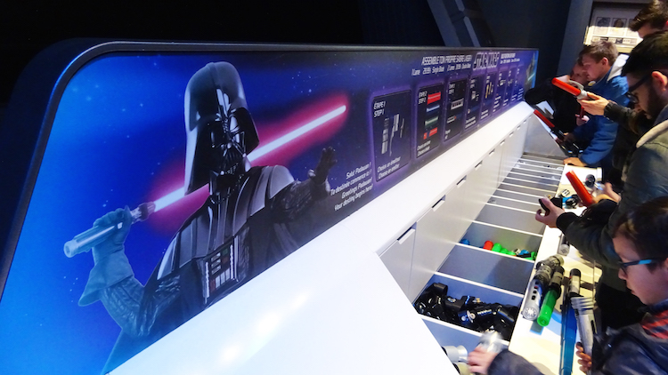 Star Wars disneyland parijs Bouw je eigen Lightsaber