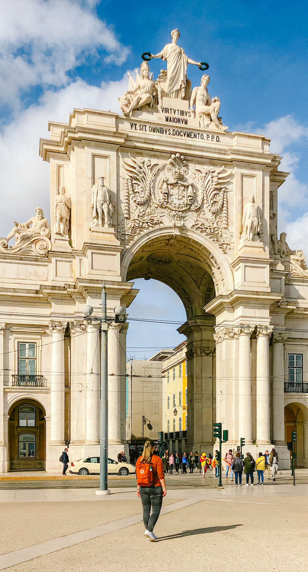 Stedentrip Portugal, Praça do Cómercio Lissabon