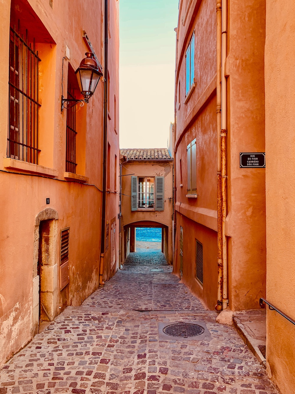 Straatbeeld Saint-Tropez