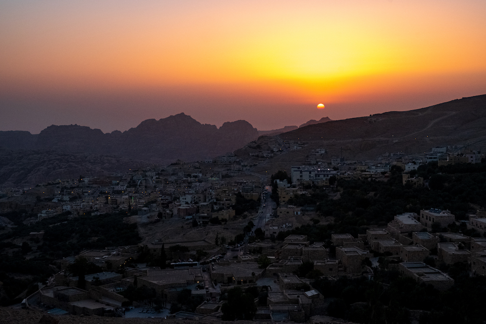 Sunset petra