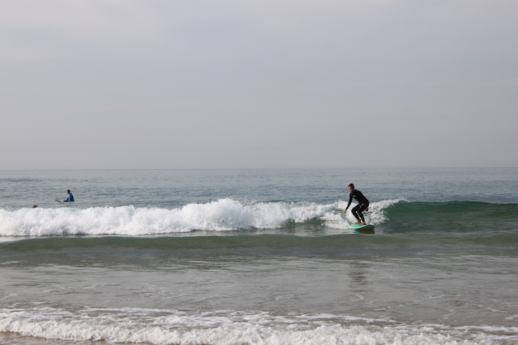 Surfen Costa da Caparica portugal