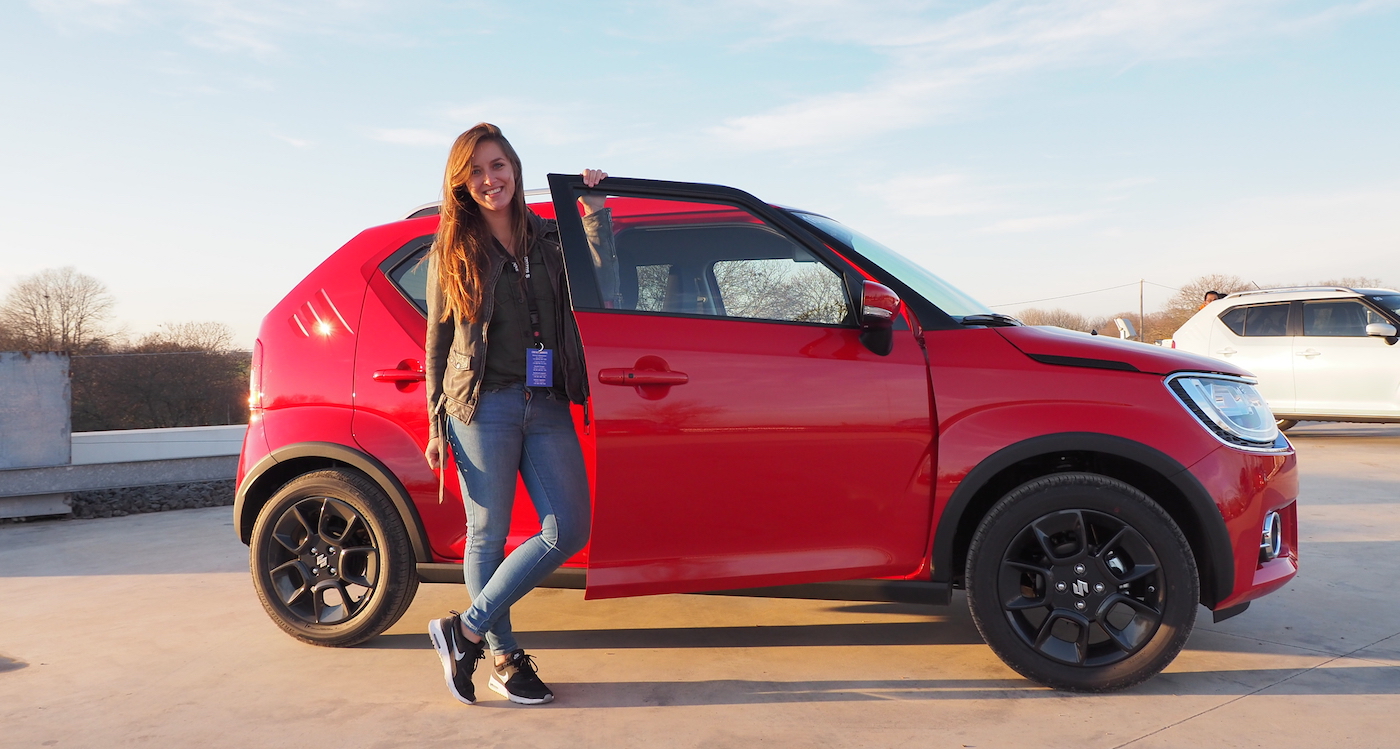 Suzuki Ignis Testen in Rome Italie