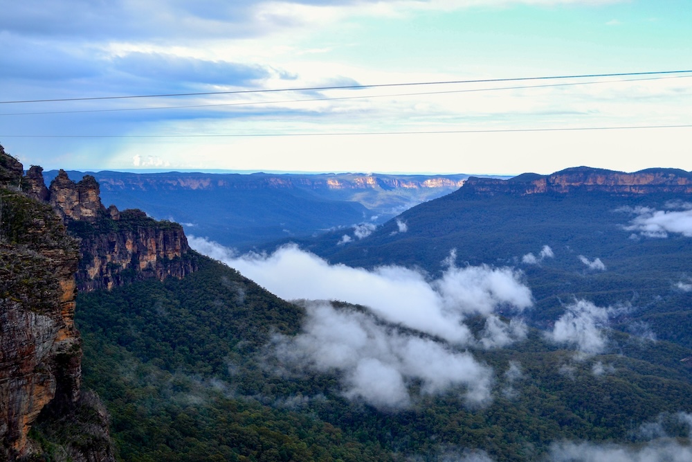 Sydney bezienswaardighede, Blue mountains