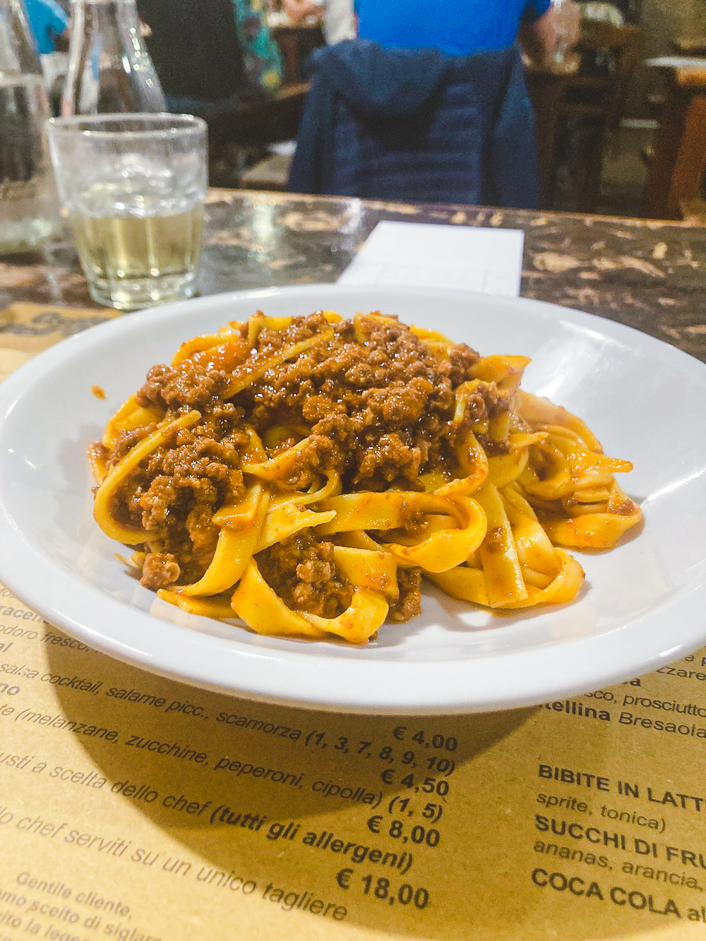 Tagliatelle al ragu