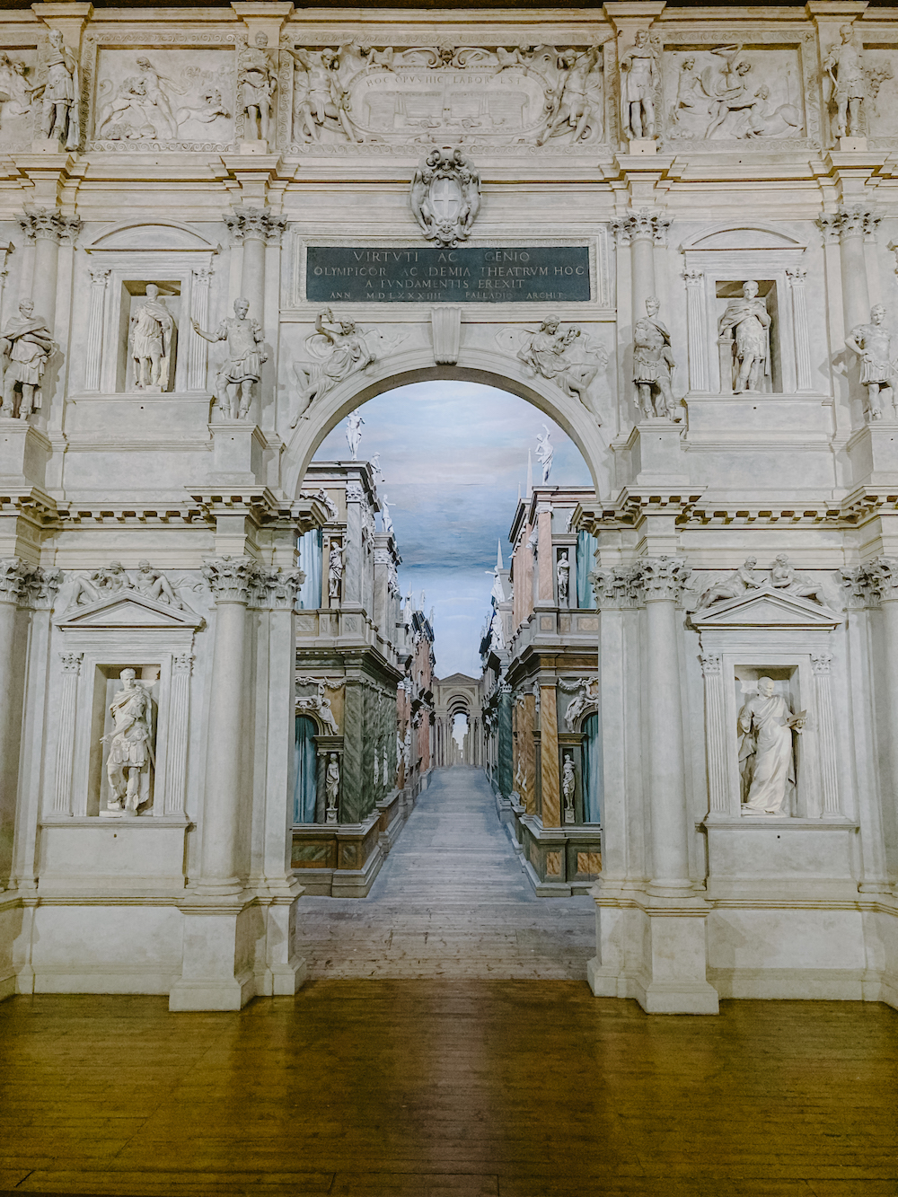 Teatro Olimpico straten