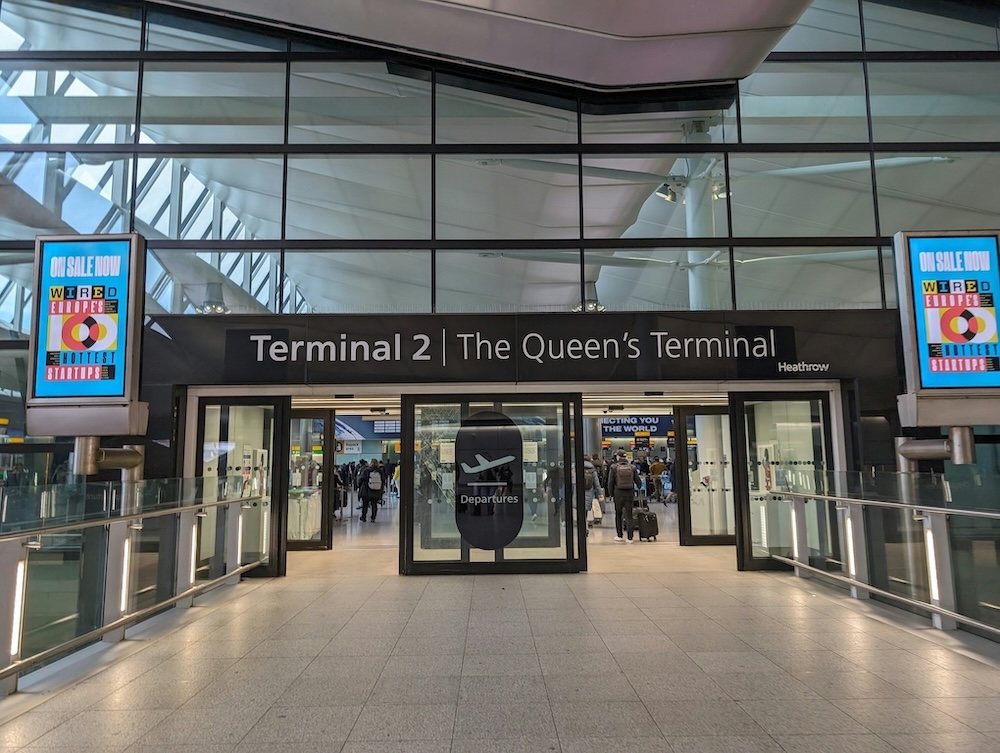 Terminal op Heathrow Airport
