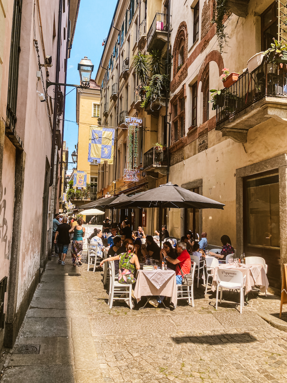 Terrasjes in Torino