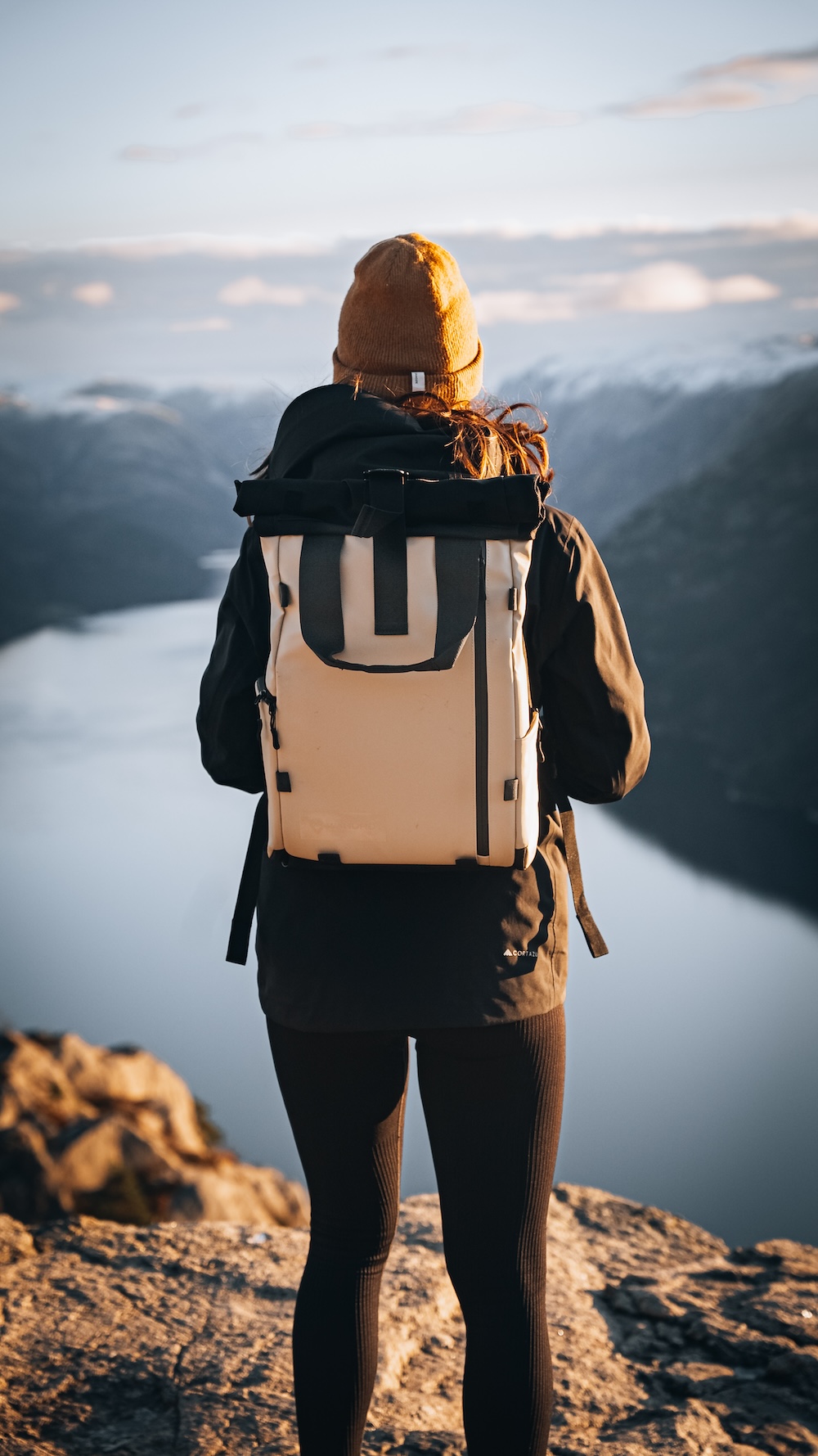 Tess op de Preikestolen