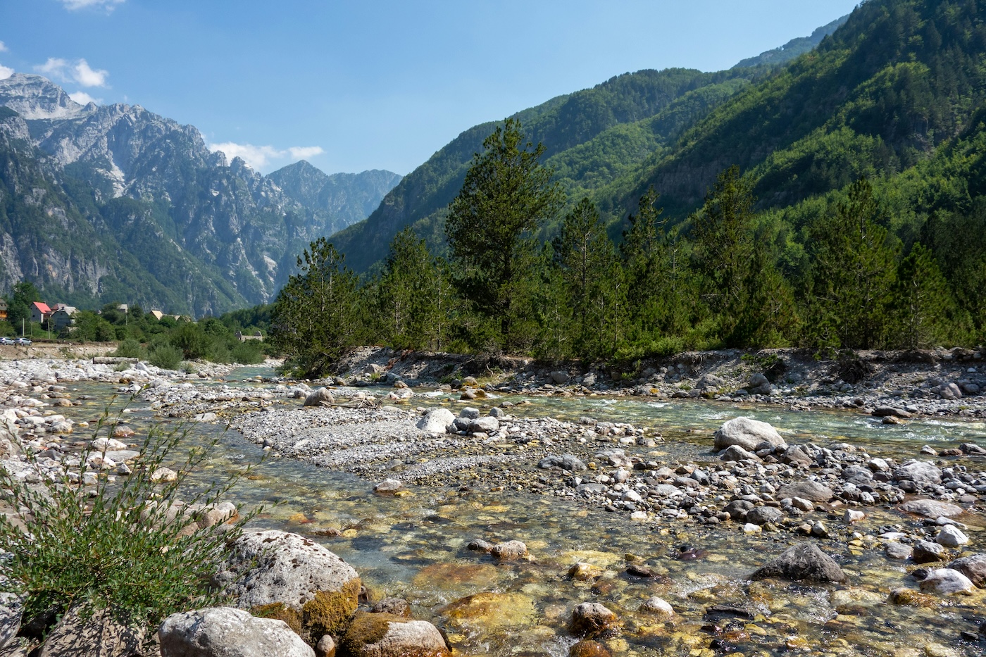 Theth, natuur Albanië