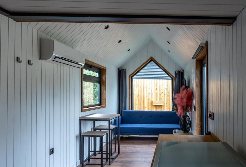 Bed Breakfast Flevoland Tiny houses at the sea