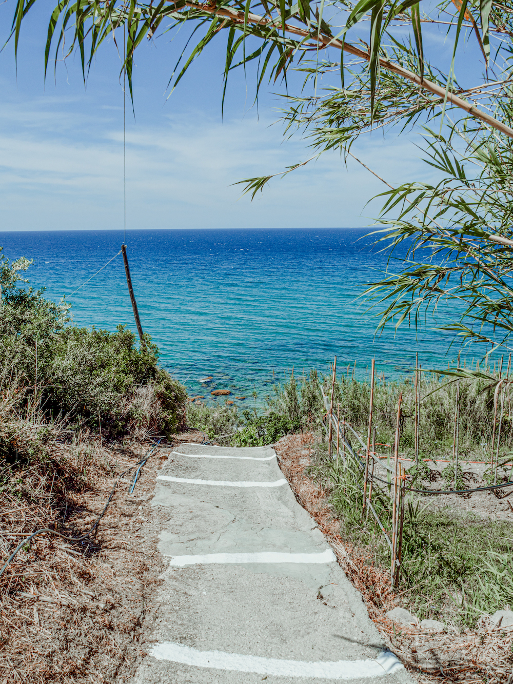 Slapen in een villa aan zee Corfu