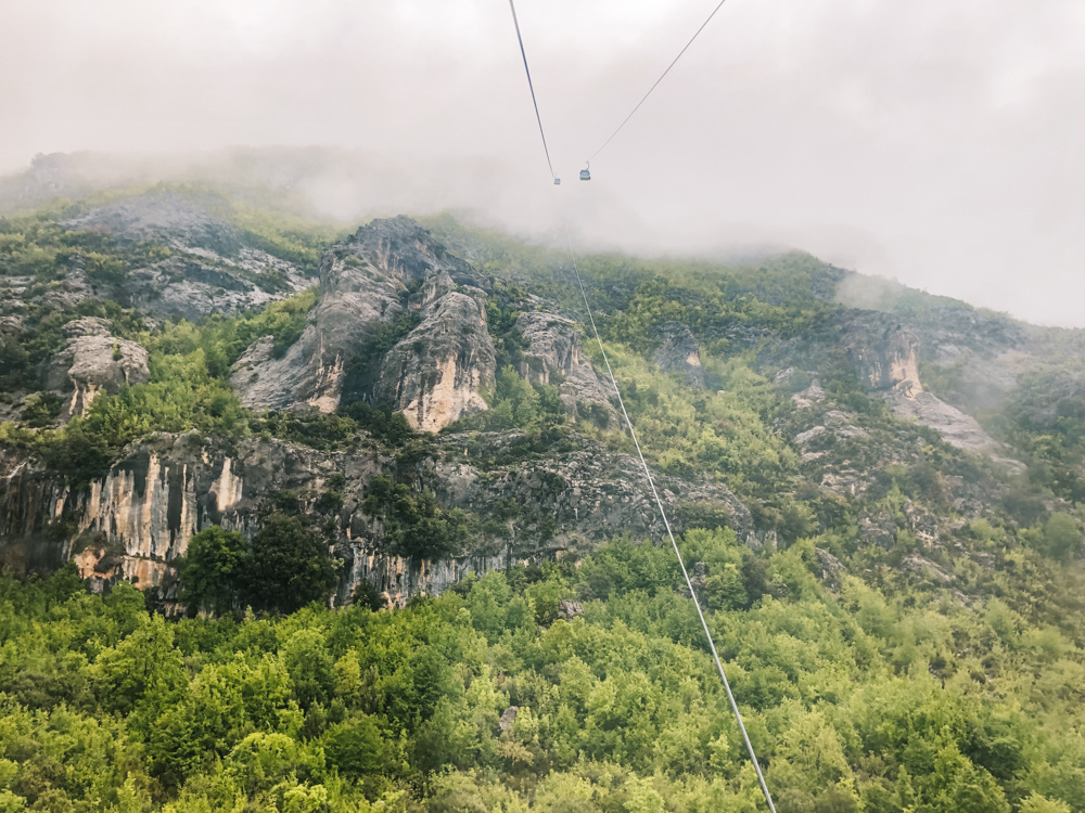 Tirana Albanie bergen