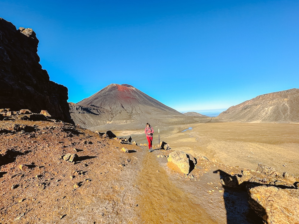 Tongariro crossing, Noordereiland Nieuw-Zeeland