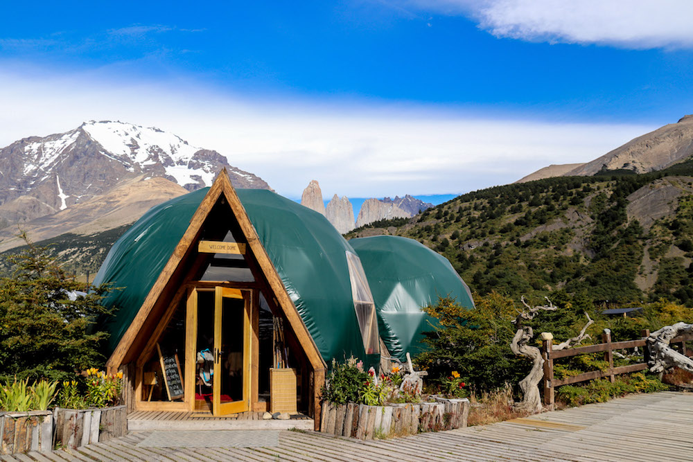 Torres del paine EcoCamp in patagonie