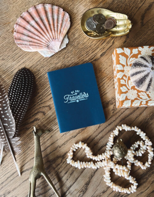 Travel Notebook Denim Blue