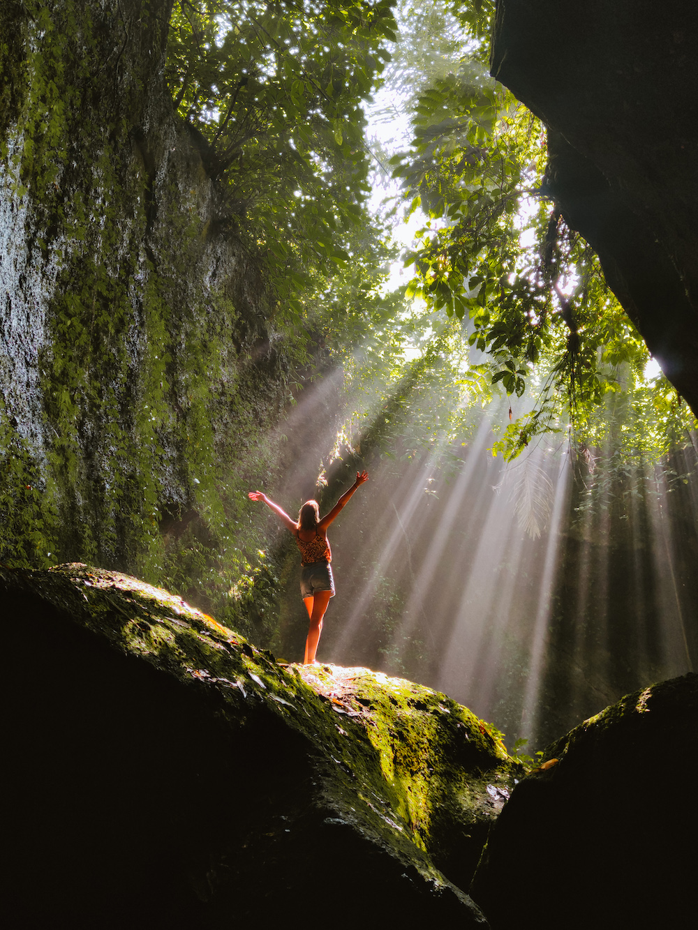 Tukad cepung, watervallen Bali