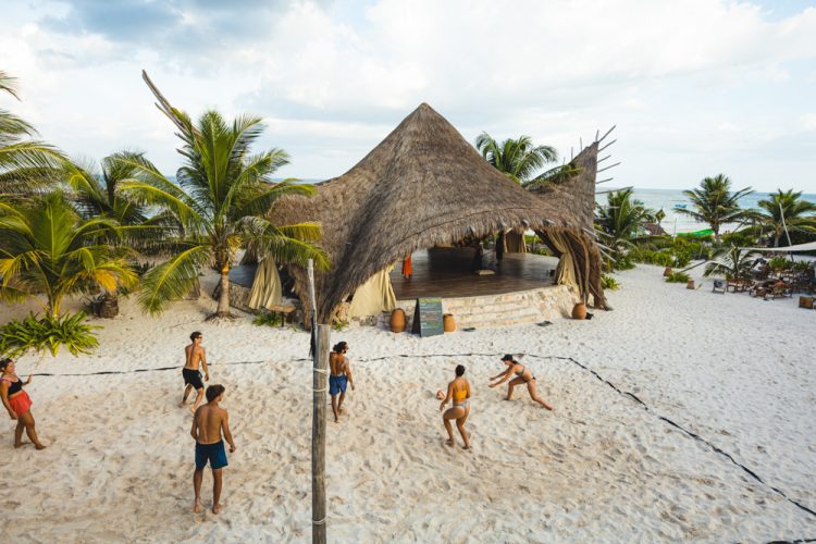 Tulum Ikal beach ball