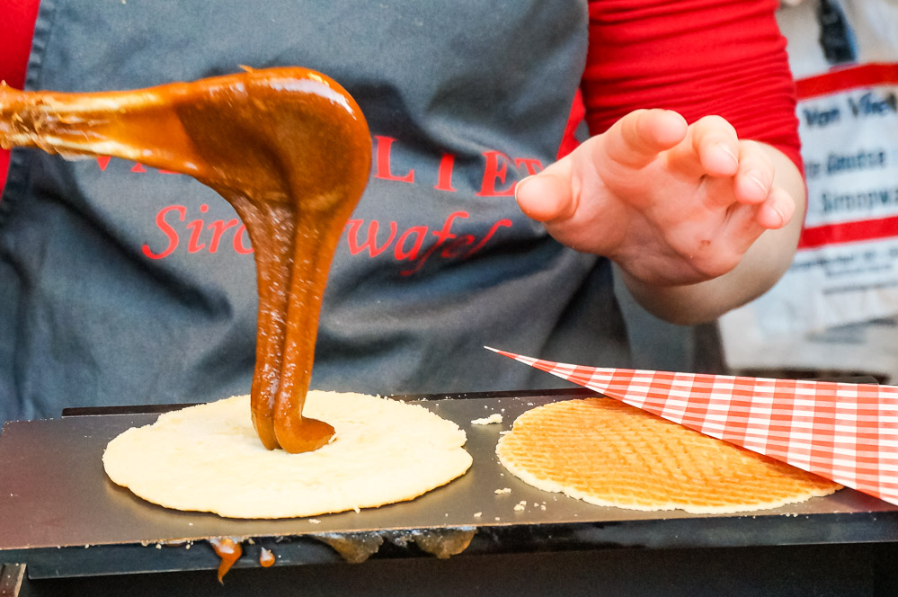 Typisch Nederlands Eten Stroopwafel stroop