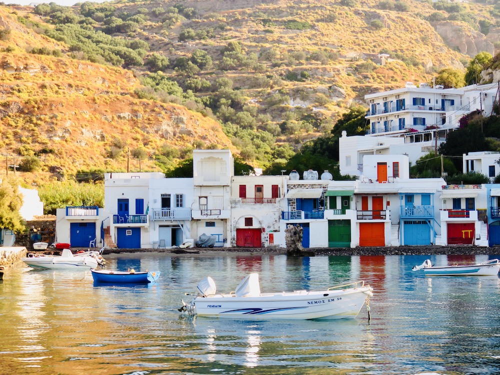 boothuizen op Milos, Cycladen