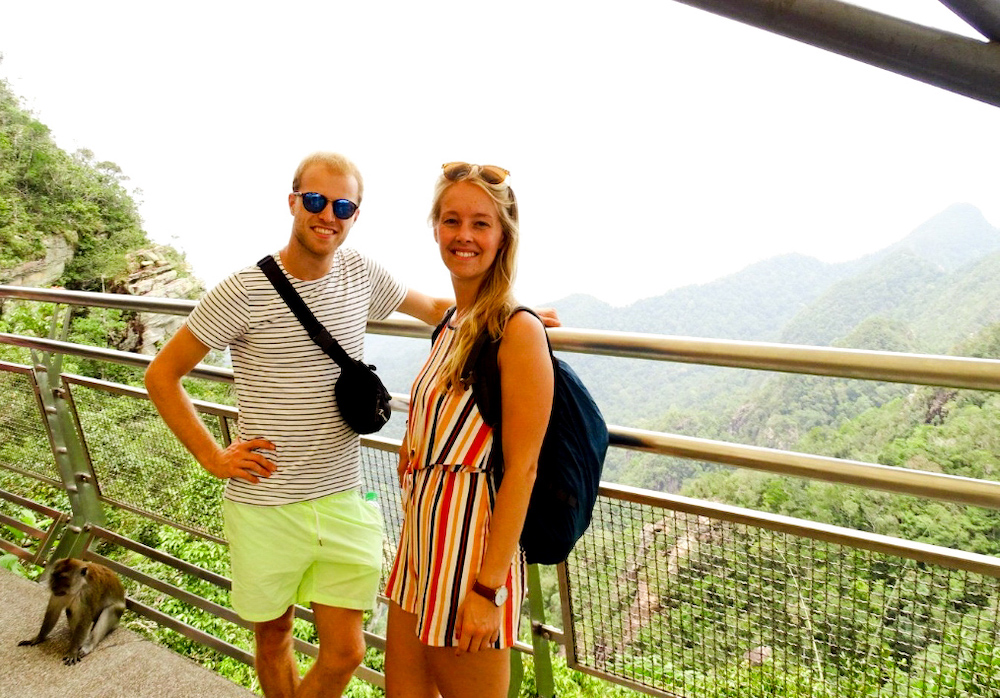 Uitzicht SkyBridge Langkawi, Maleisië