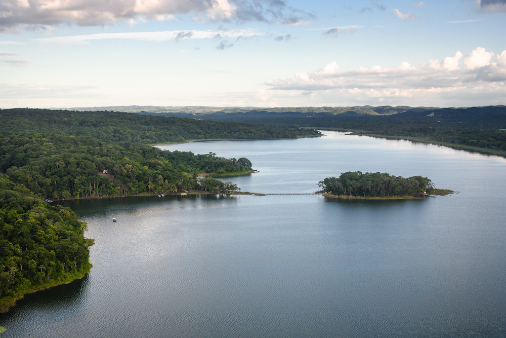 Uitzicht omgeving el mirador guatemala