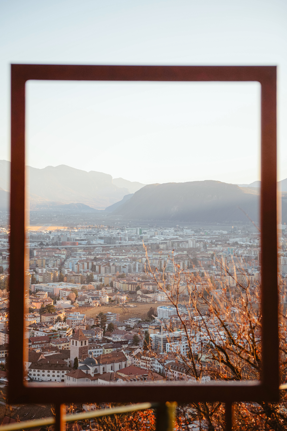 Uitzicht op Bolzano