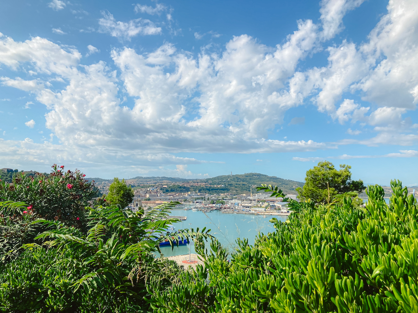 Uitzicht over Ancona