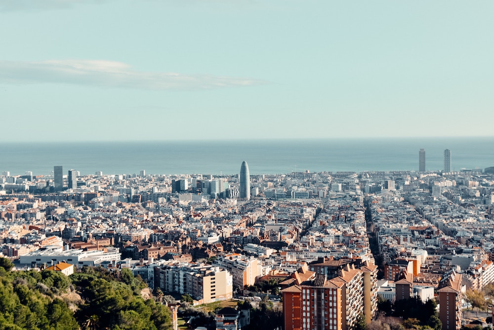 Uitzicht over Barcelona