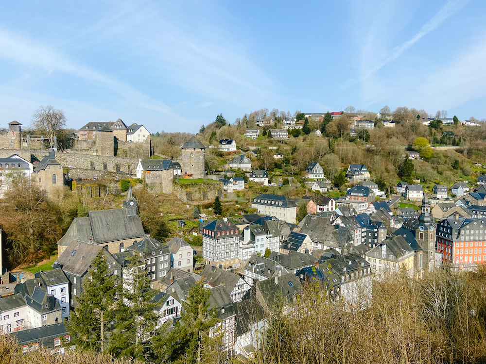 Uitzicht over Monschau