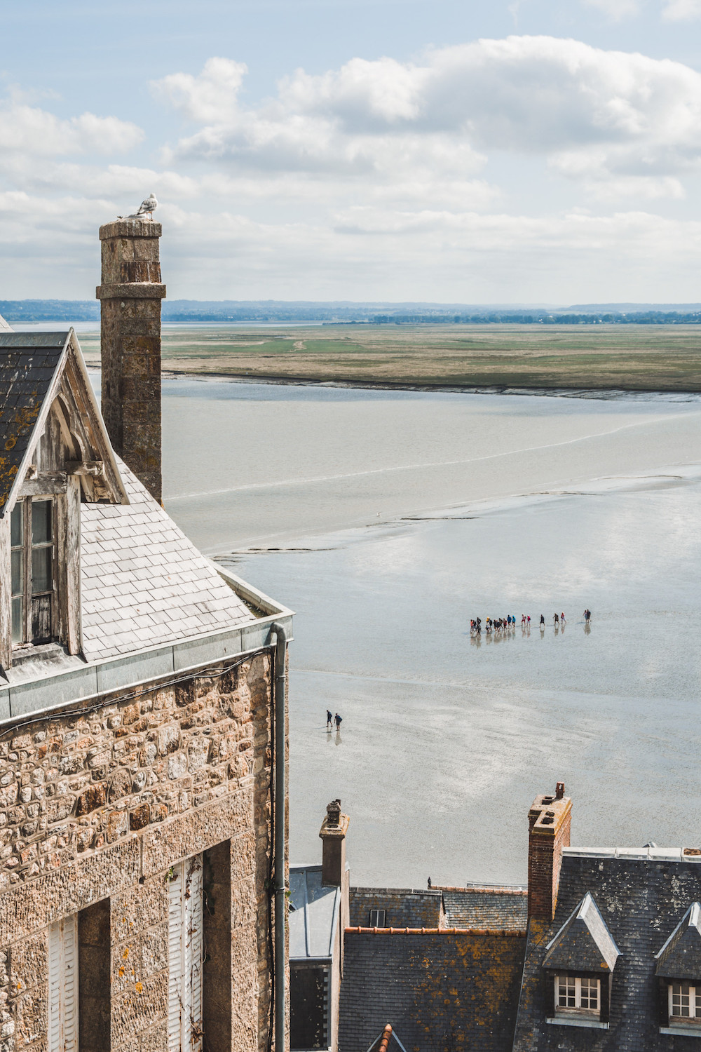 Uitzicht vanaf mont saint michel tips