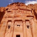 Urn tombe petra jordanie