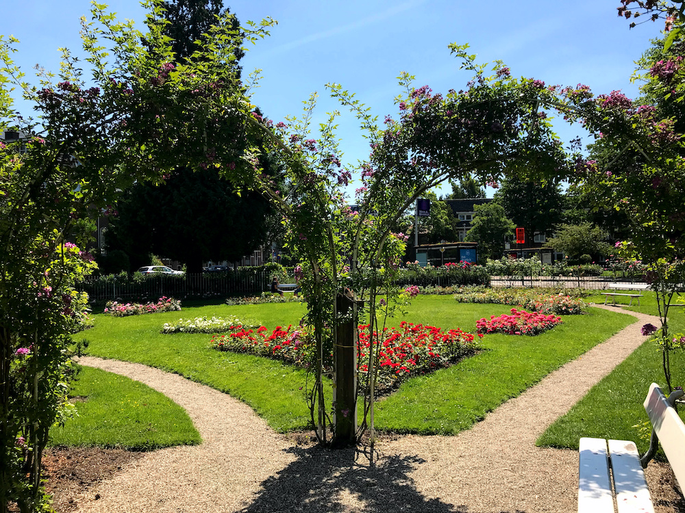 Utrecht parken Rosarium Oudwijk