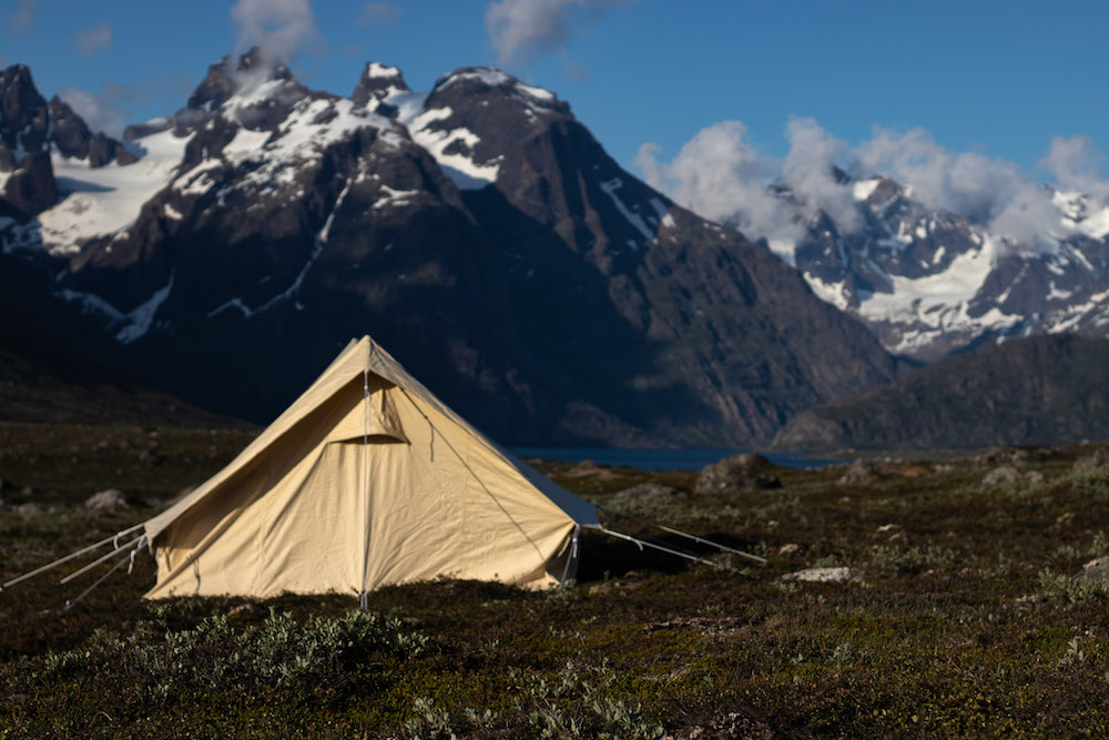 Vakantie groenland kamperen Tasermiut Fjord